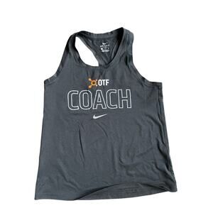 Orangetheory Nike Coach Tank Top Black Small OTF